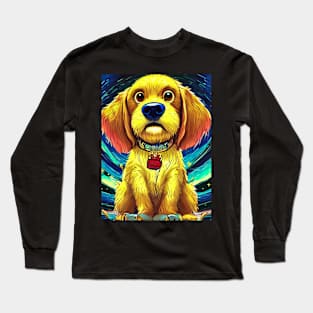 Doggo Delights: Discover a World of Joy and Happiness with Irresistible Dog Graphics Long Sleeve T-Shirt